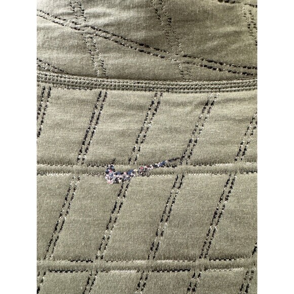 NWT Nike Yoga Therma-FIT Luxe Sz M Reversible Kimono Wrap Jacket Green Oversized - Picture 3 of 11